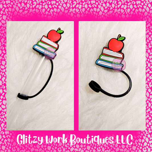 LOVE TEACHIN STRAW TOPPER