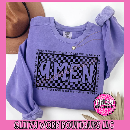 AMEN TRUST IN THE LORD APPAREL