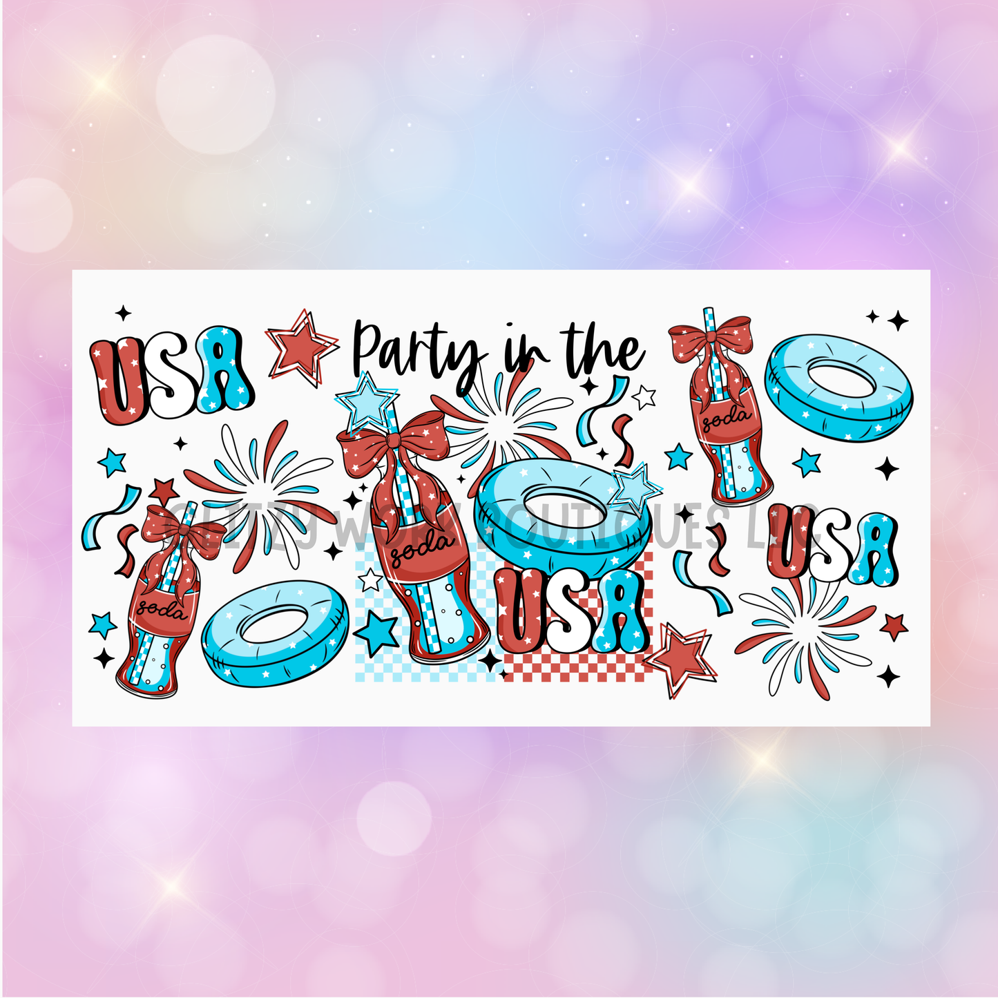 PARTY IN THE U.S.A UV CUP WRAP