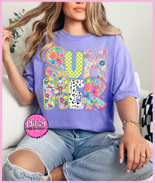 SUMMER FLORAL PRINTED APPAREL