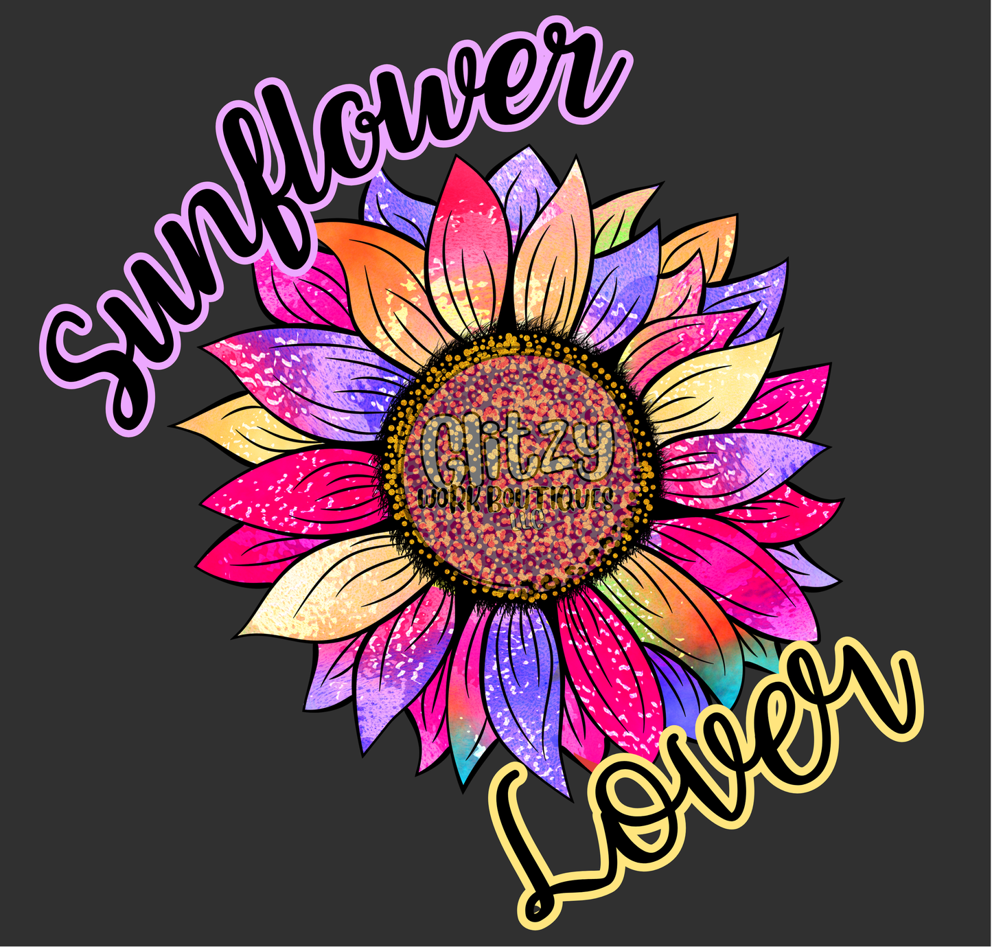 SUNFLOWER LOVER UV CAR WINDOW DECAL