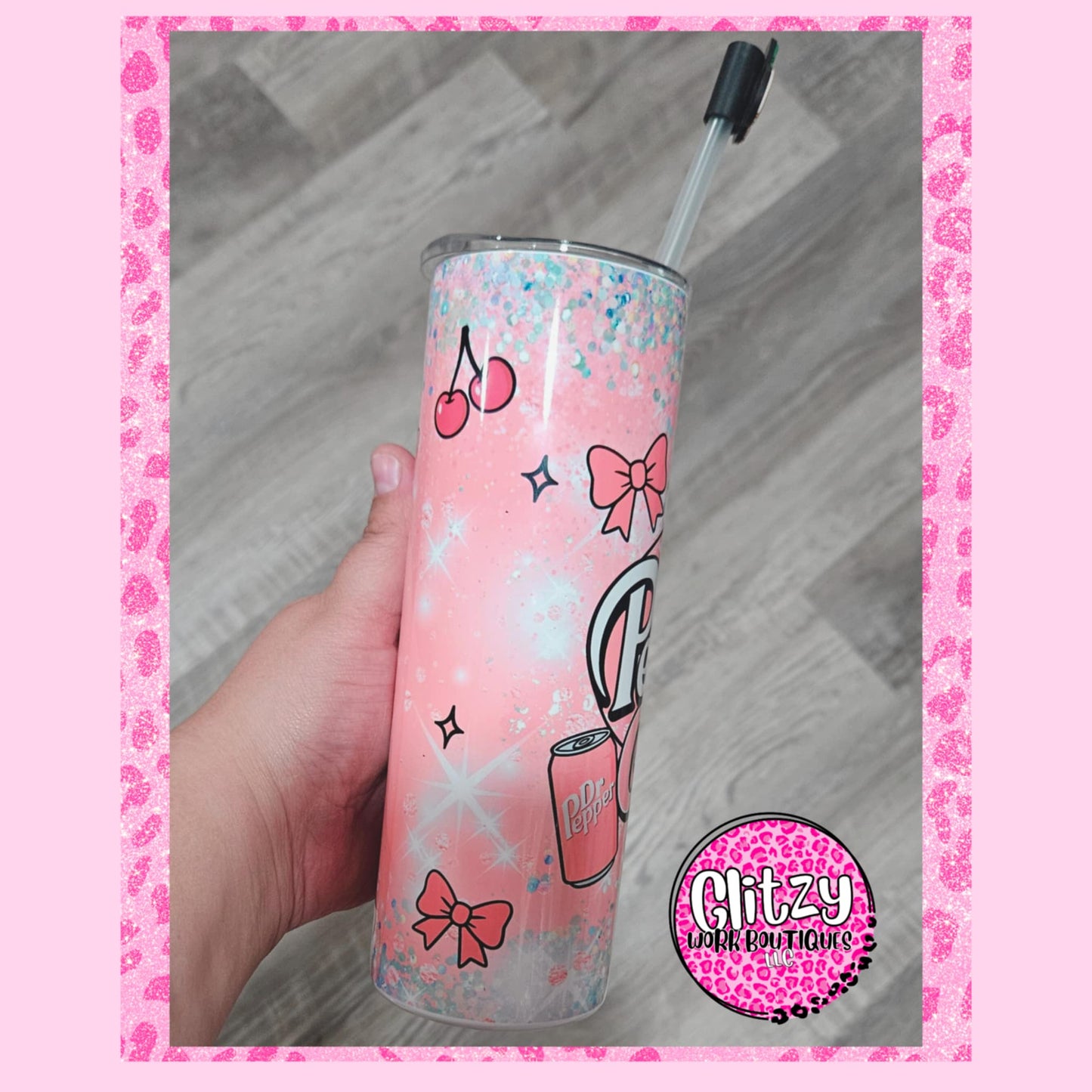 DR. PEPPER GIRLY TUMBLER