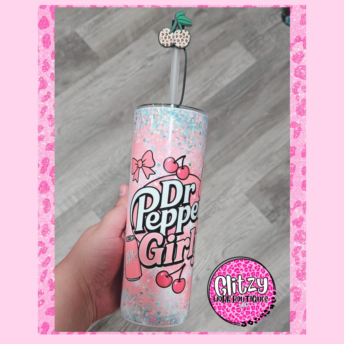 DR. PEPPER GIRLY TUMBLER