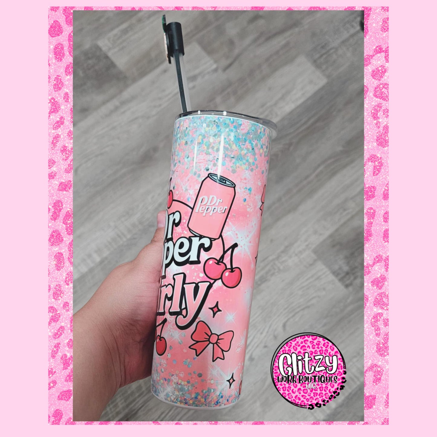 DR. PEPPER GIRLY TUMBLER