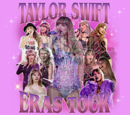 TAYLOR SWIFT ERAS TOUR SUBLIMATION TUMBLER TRANSFER