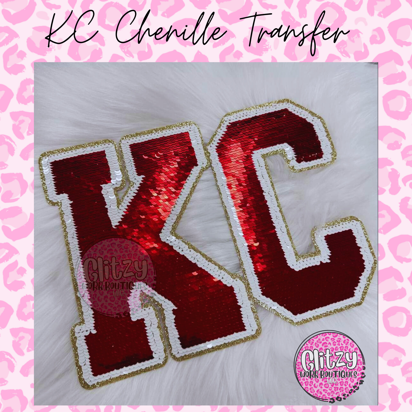 KC SEQUIN PATCHED APPAREL