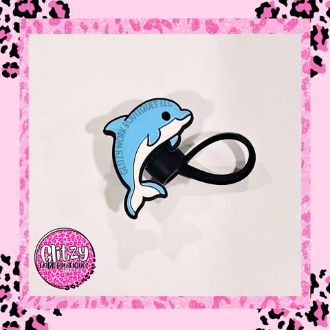 DOLPHIN STRAW TOPPER