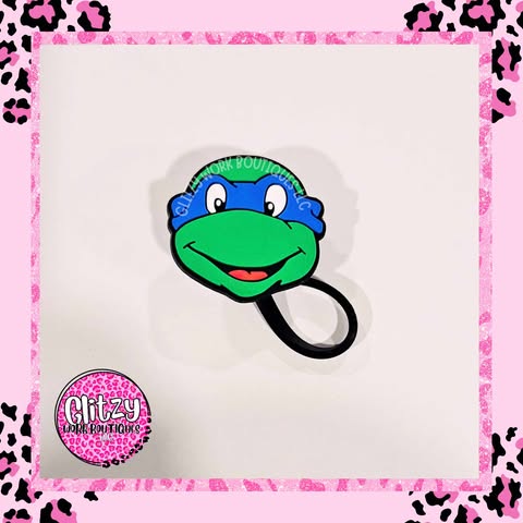 NINJA TURTLE STRAW TOPPERS