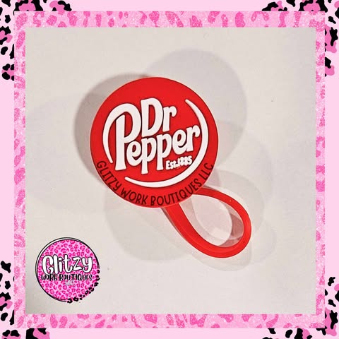 DR. PEPPER STRAW TOPPER