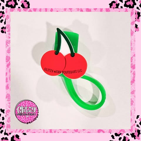 CHERRY STRAW TOPPER