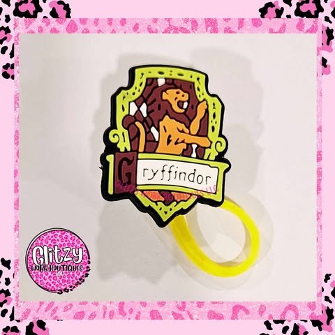 HARRY POTTER HOUSE STRAW TOPPERS