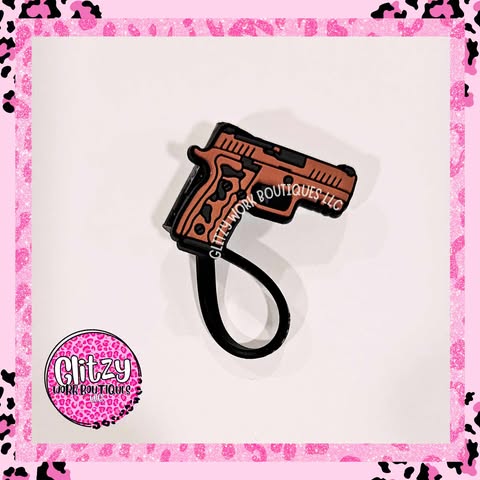PISTOL STRAW TOPPER