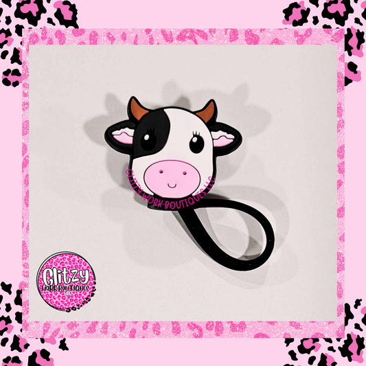 COW STRAW TOPPER