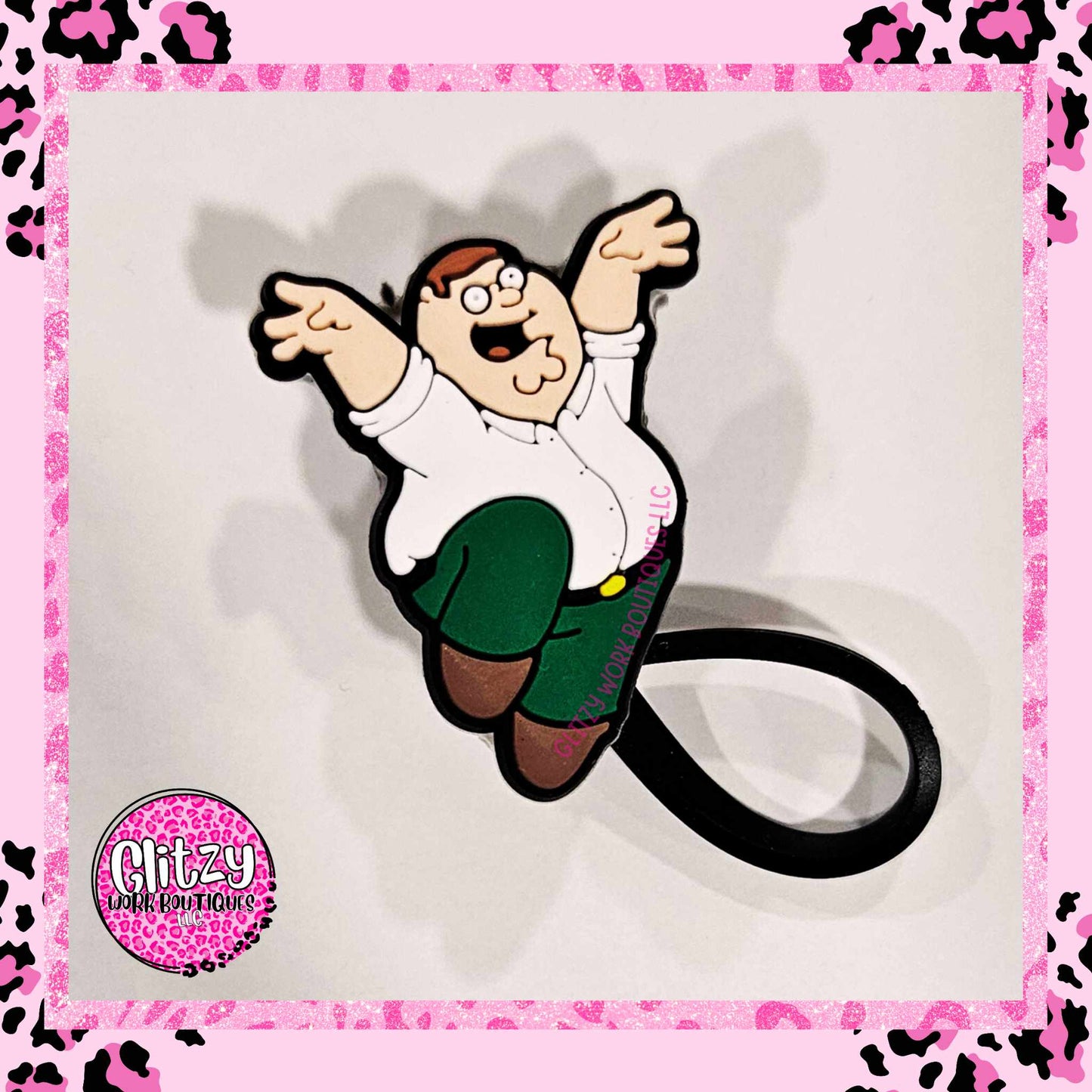 CHARACTERS OF FAMILY GUY STRAW TOPPERS