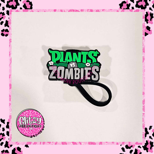 PLANTS VS. ZOMBIES STRAW TOPPER