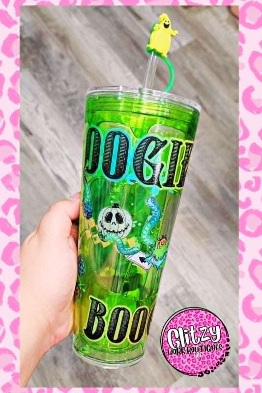 OOGIE BOOGIE SLIME DRIP SNOW GLOBE TUMBLER