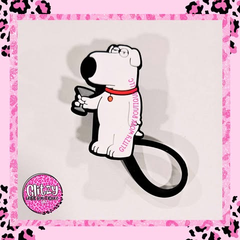 CHARACTERS OF FAMILY GUY STRAW TOPPERS