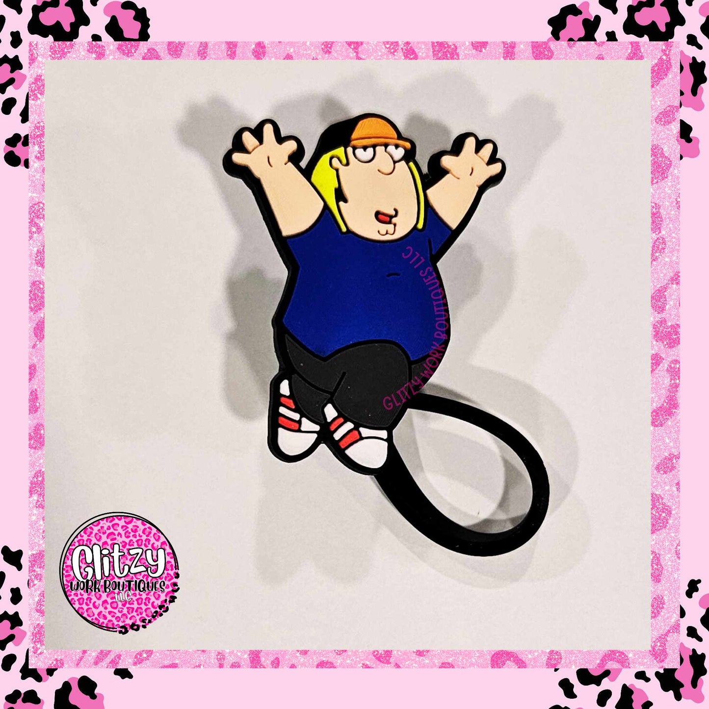 CHARACTERS OF FAMILY GUY STRAW TOPPERS