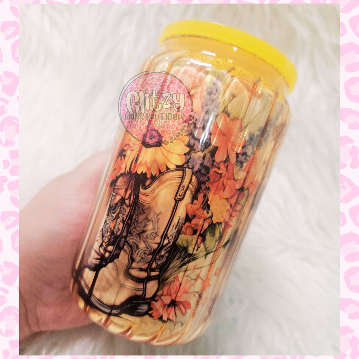 TRY THAT IN A SMALL TOWN 16OZ LIBBEY GLASS