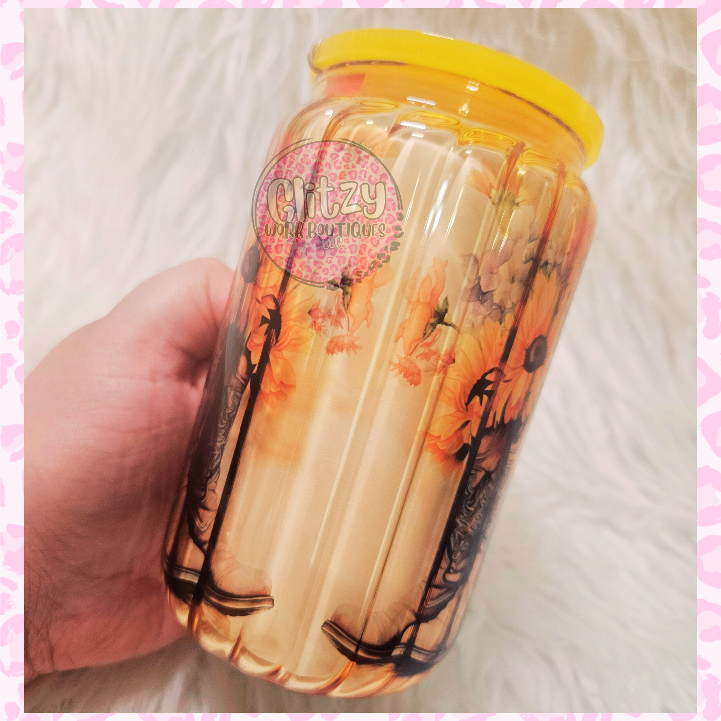 TRY THAT IN A SMALL TOWN 16OZ LIBBEY GLASS