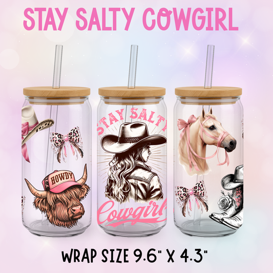 STAY SALTY COWGIRL CUP WRAP