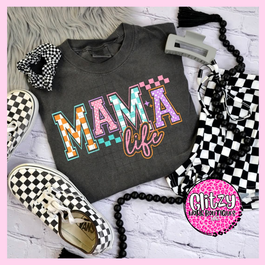 CHECKERED SUMMER PRINTED APPAREL