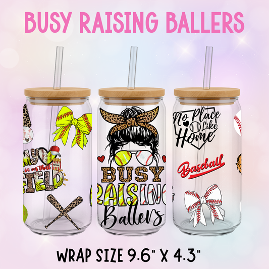 BUSY RAISING BALLERS CUP WRAP
