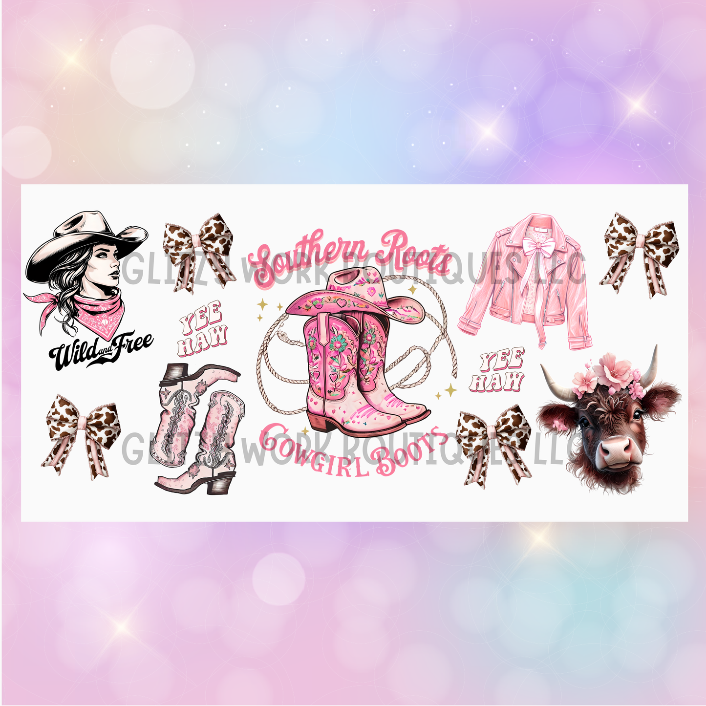 SOUTHERN ROOTS COWGIRL BOOTS CUP WRAP
