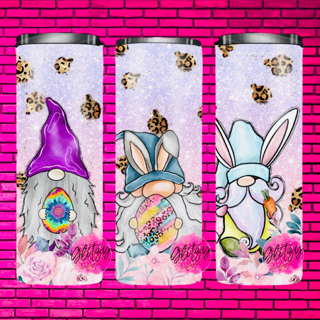EASTER GNOME TUMBLER