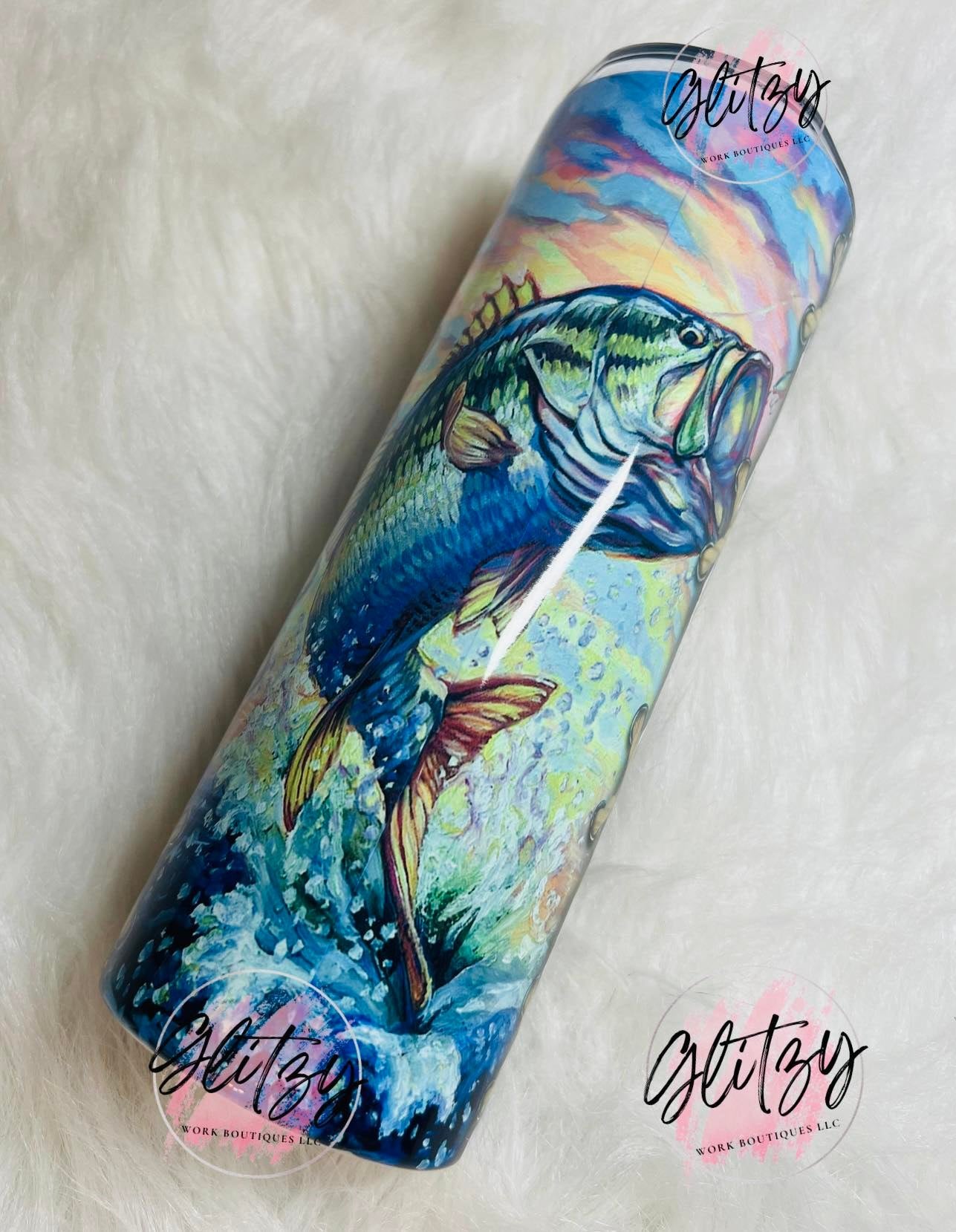 FISHING Rules with a BASS Tumbler