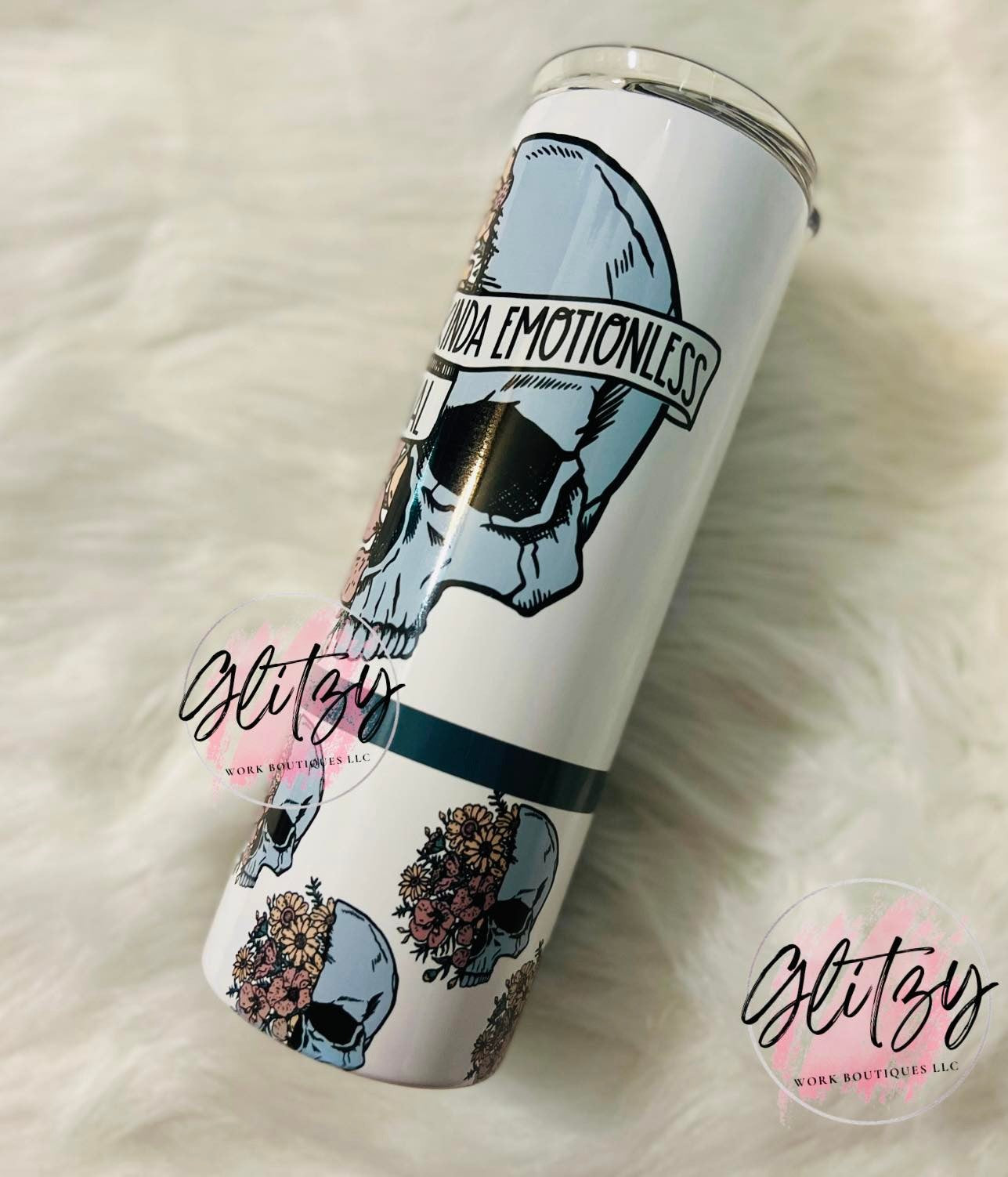 KINDA EMOTIONAL KINDA EMOTIONLESS Tumbler