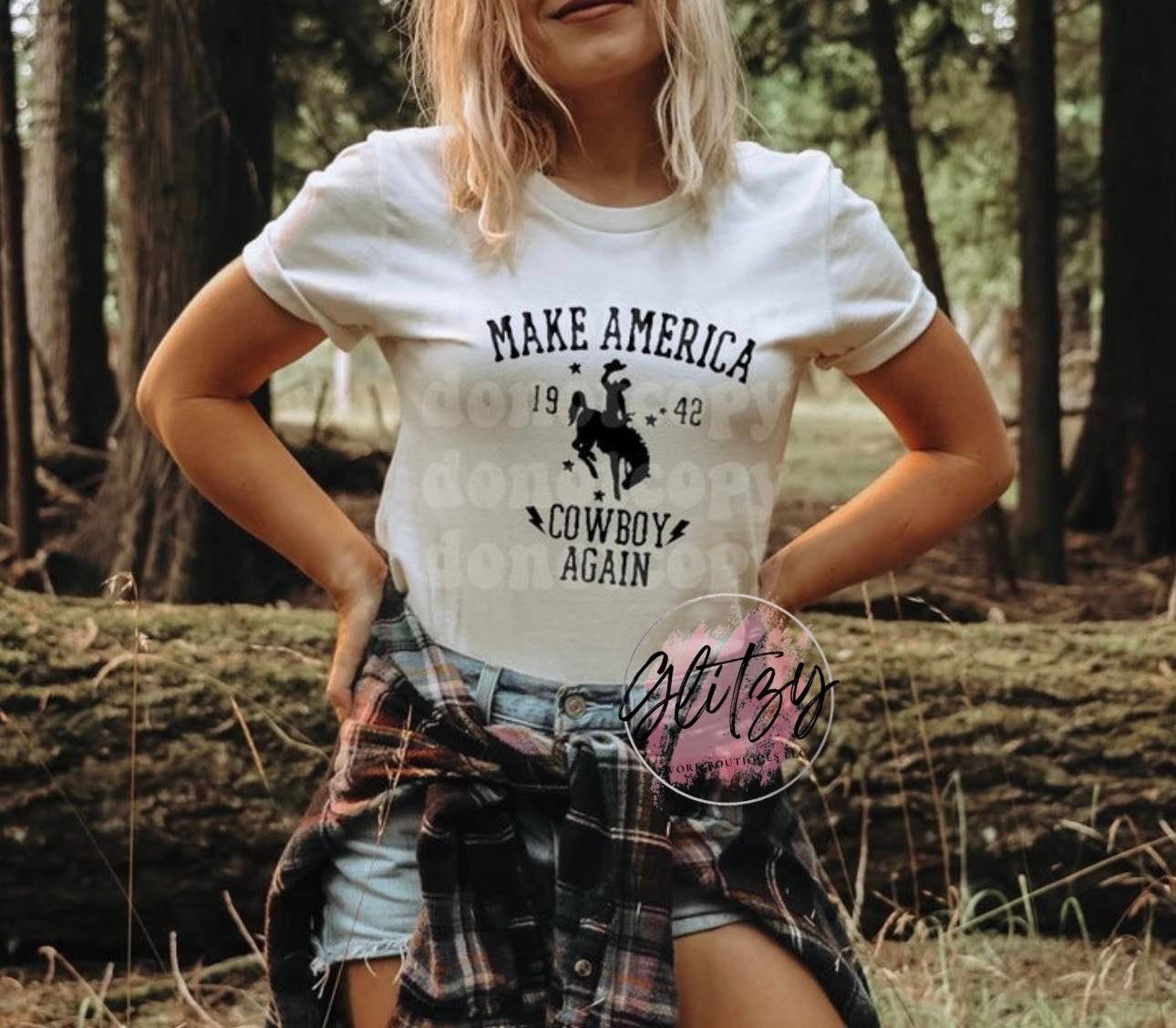 MAKE AMERICA COWBOY AGAIN Graphic Tee