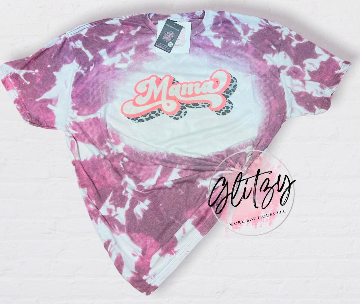 Retro Mama Bleached Tee
