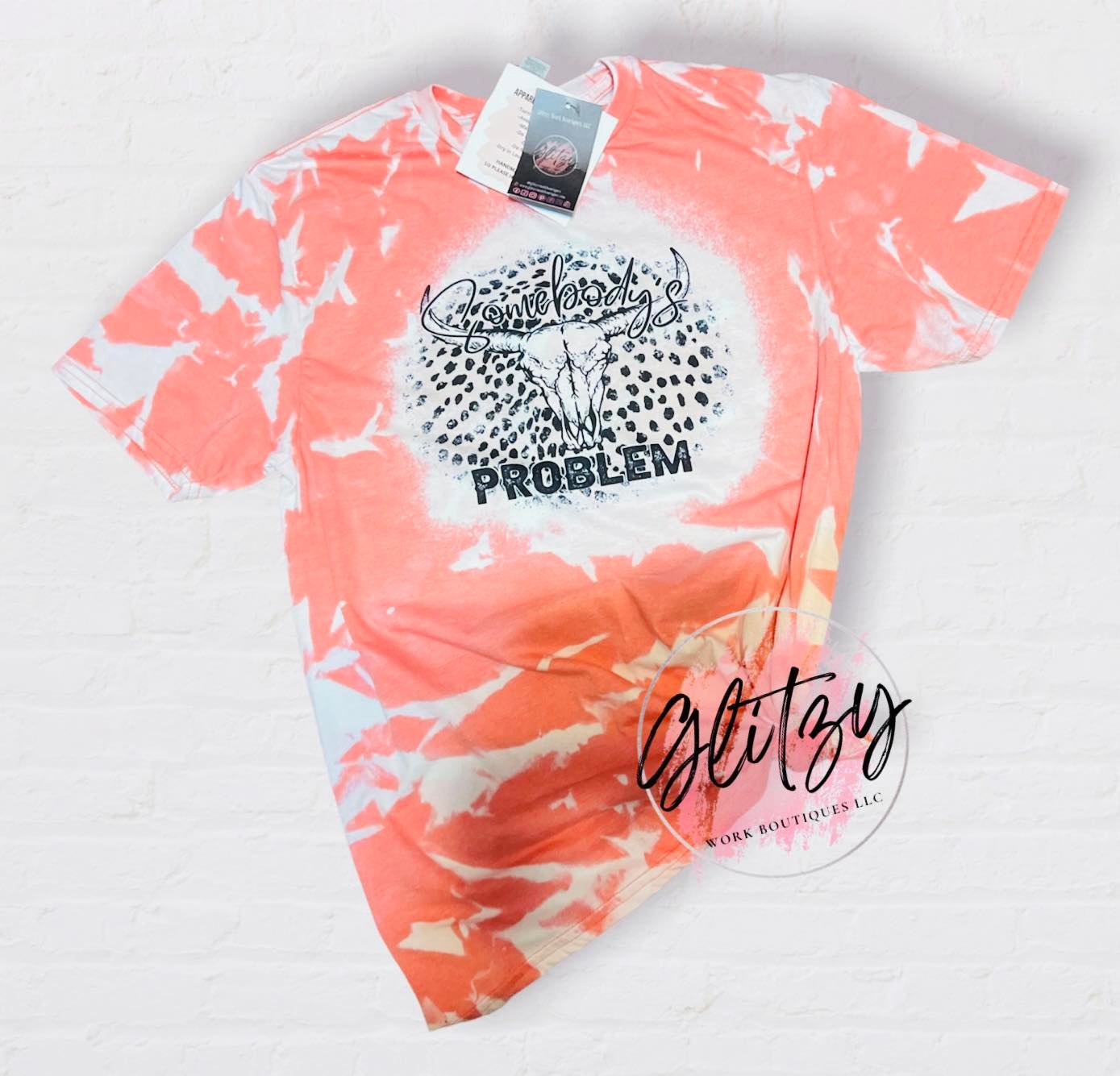 Somebody's Problem Bleached Tee