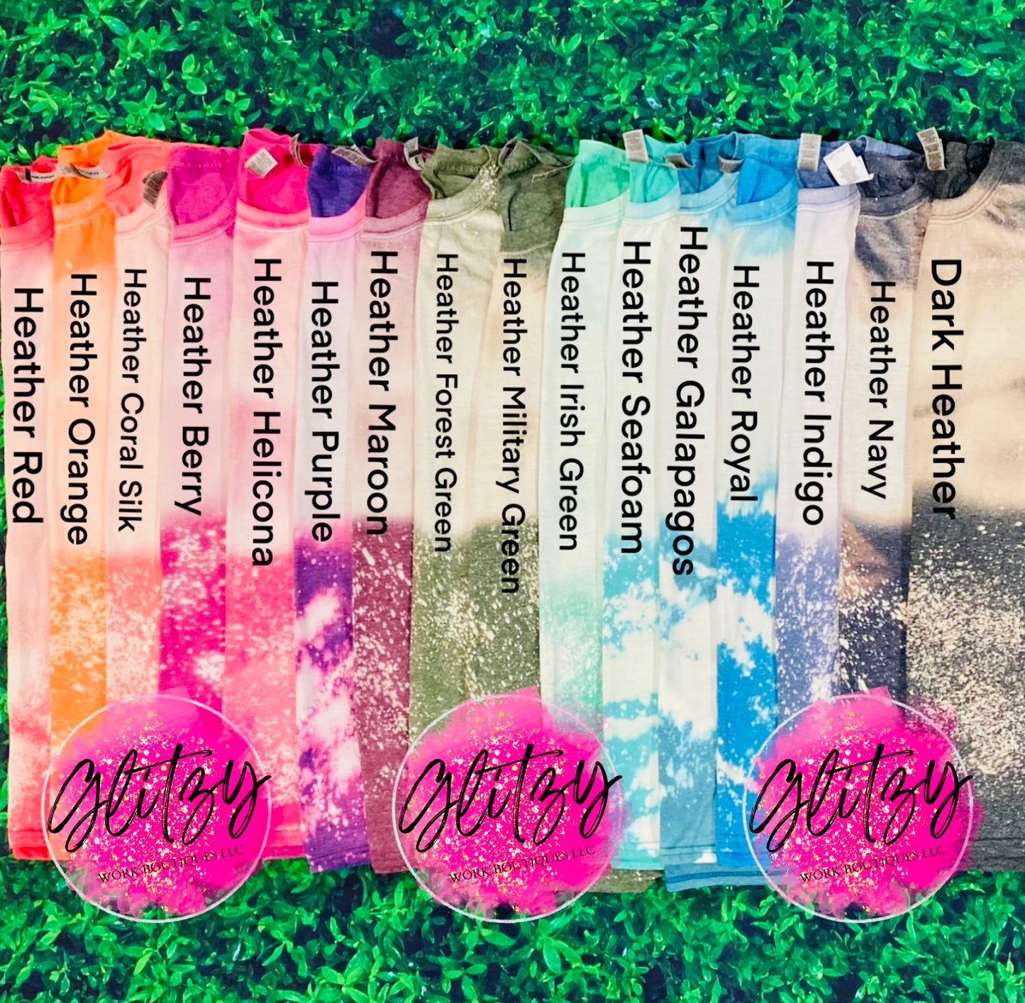 STUCK BETWEEN IDK IDC & IDGAF Bleached Tee