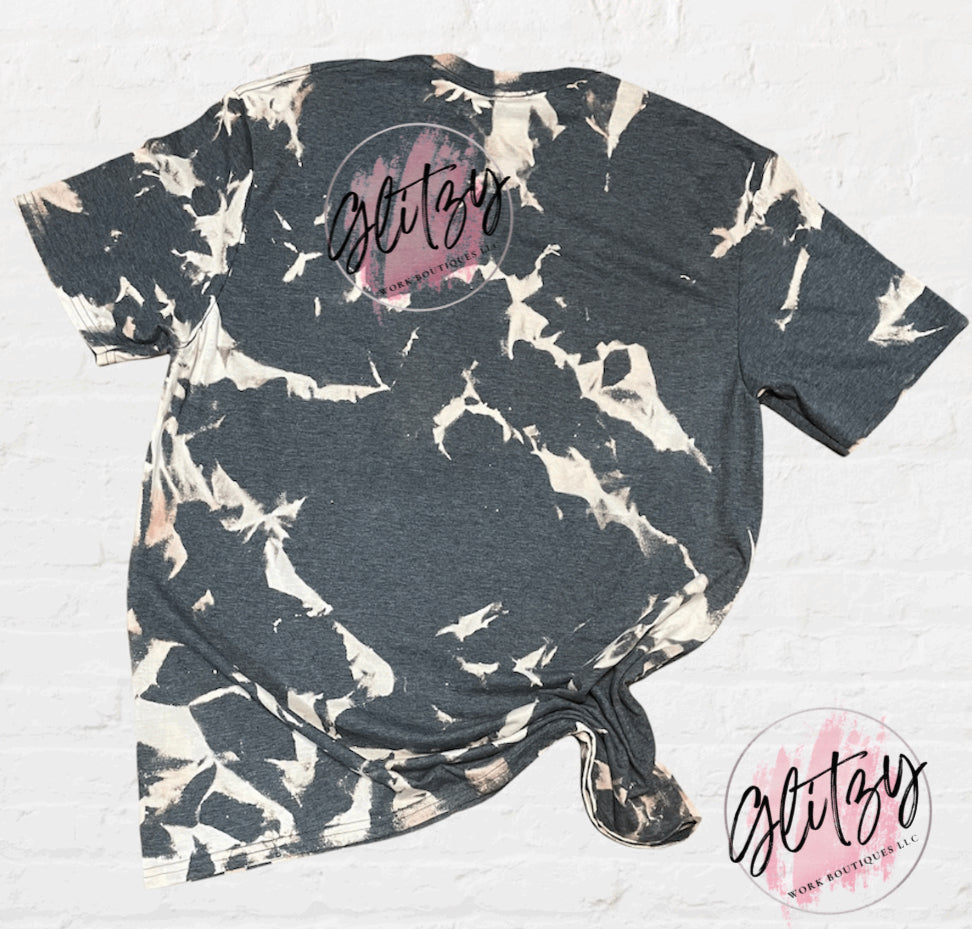 KC Chiefs YOU can DANCE if you want to Bleached Tee