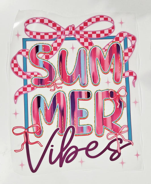 COLORFUL SUMMER VIBES COQUETTE BOW