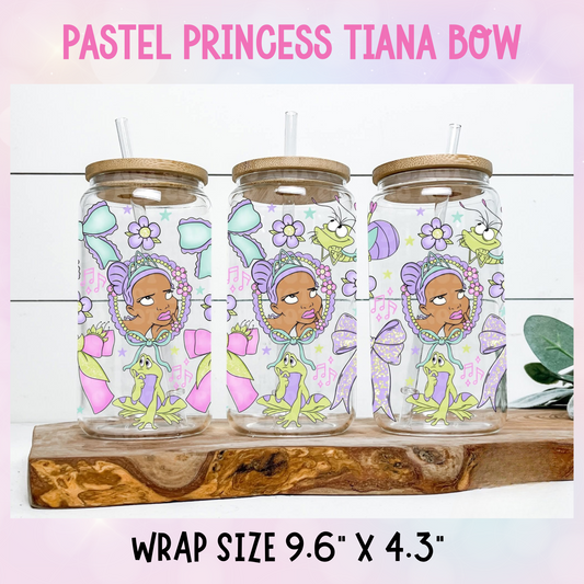 PASTEL PRINCESS TIANA BOW CUP WRAP