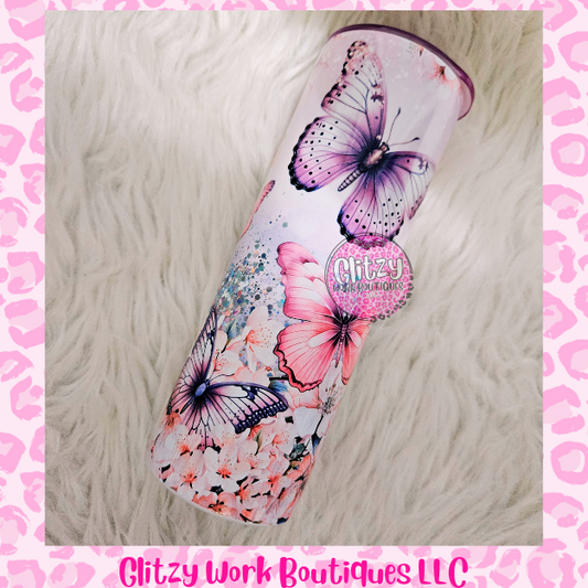 BUTTERFLY FAIRYLAND TUMBLER