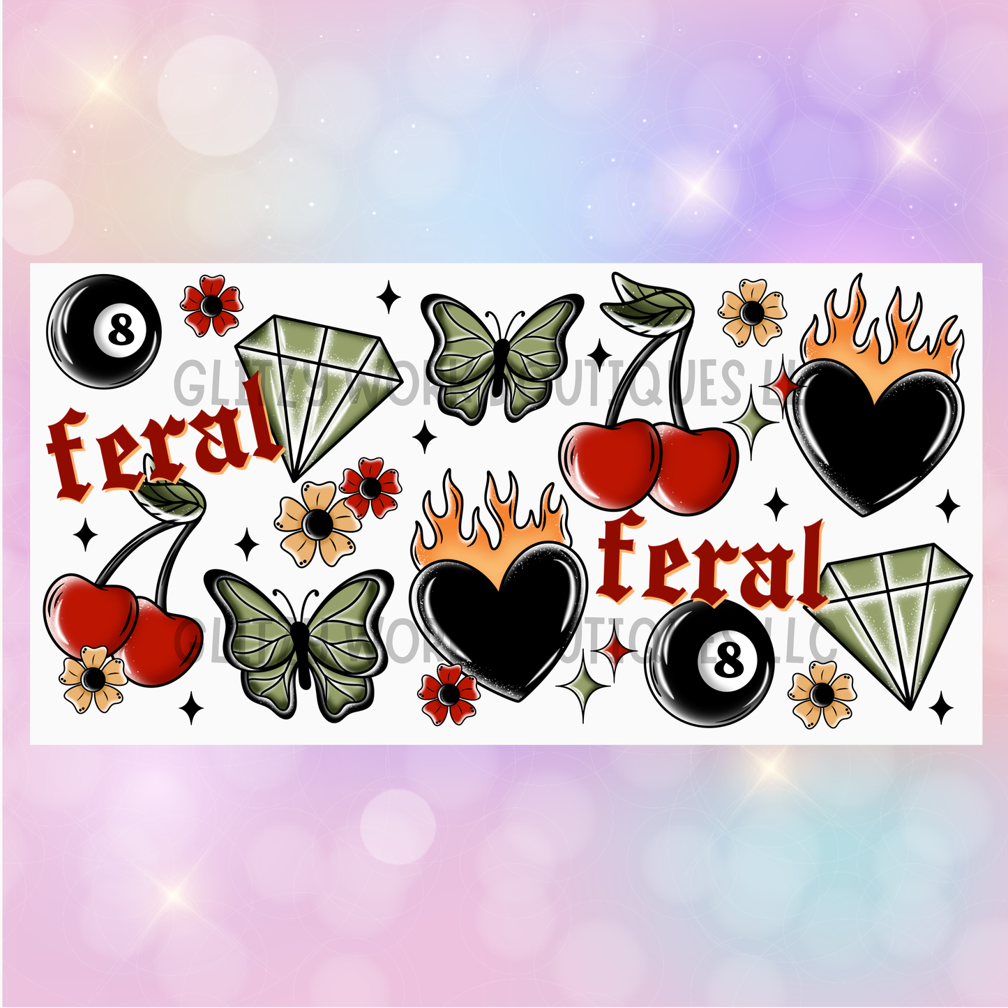 FERAL TATTOO UV CUP WRAP