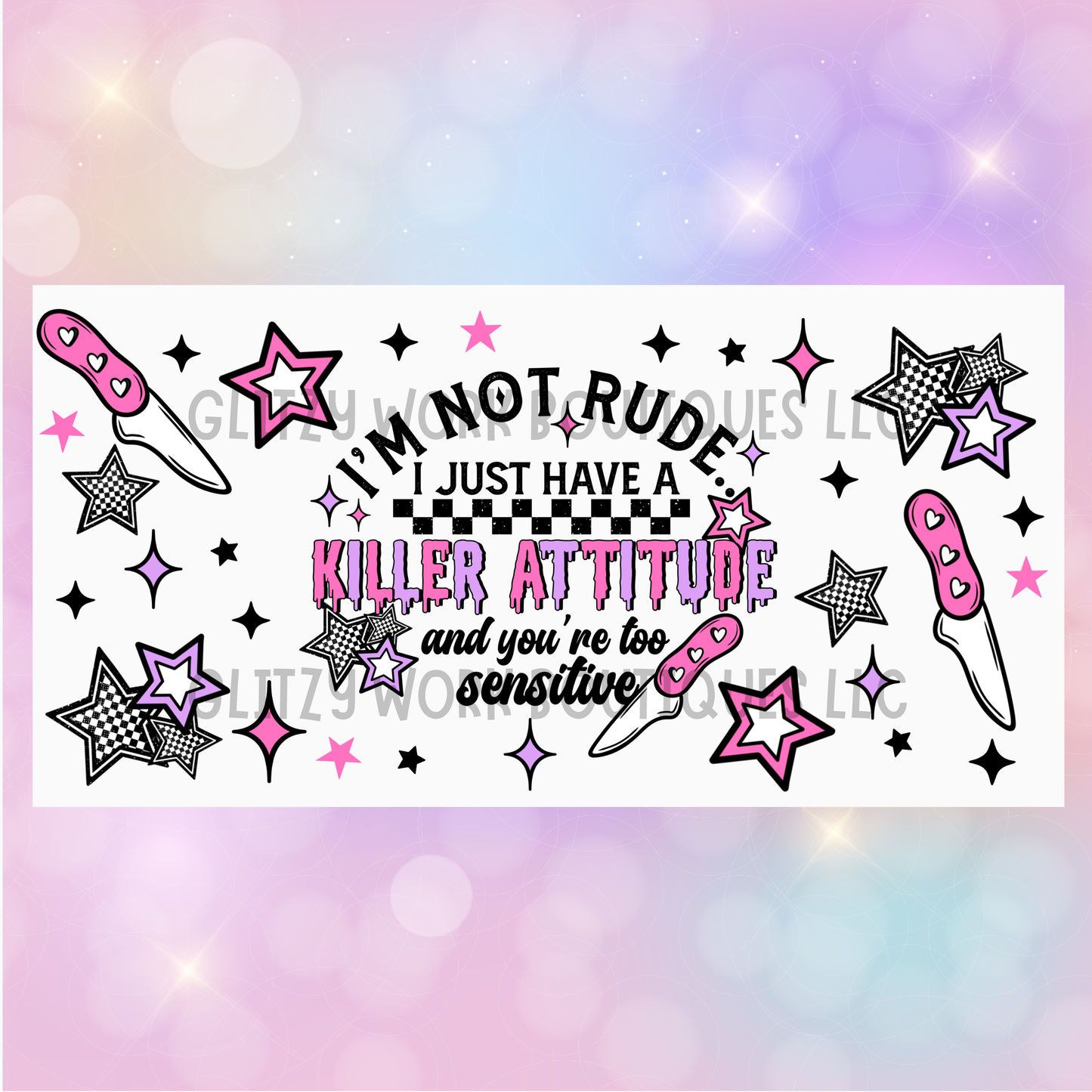 KILLER ATTITUDE UV CUP WRAP