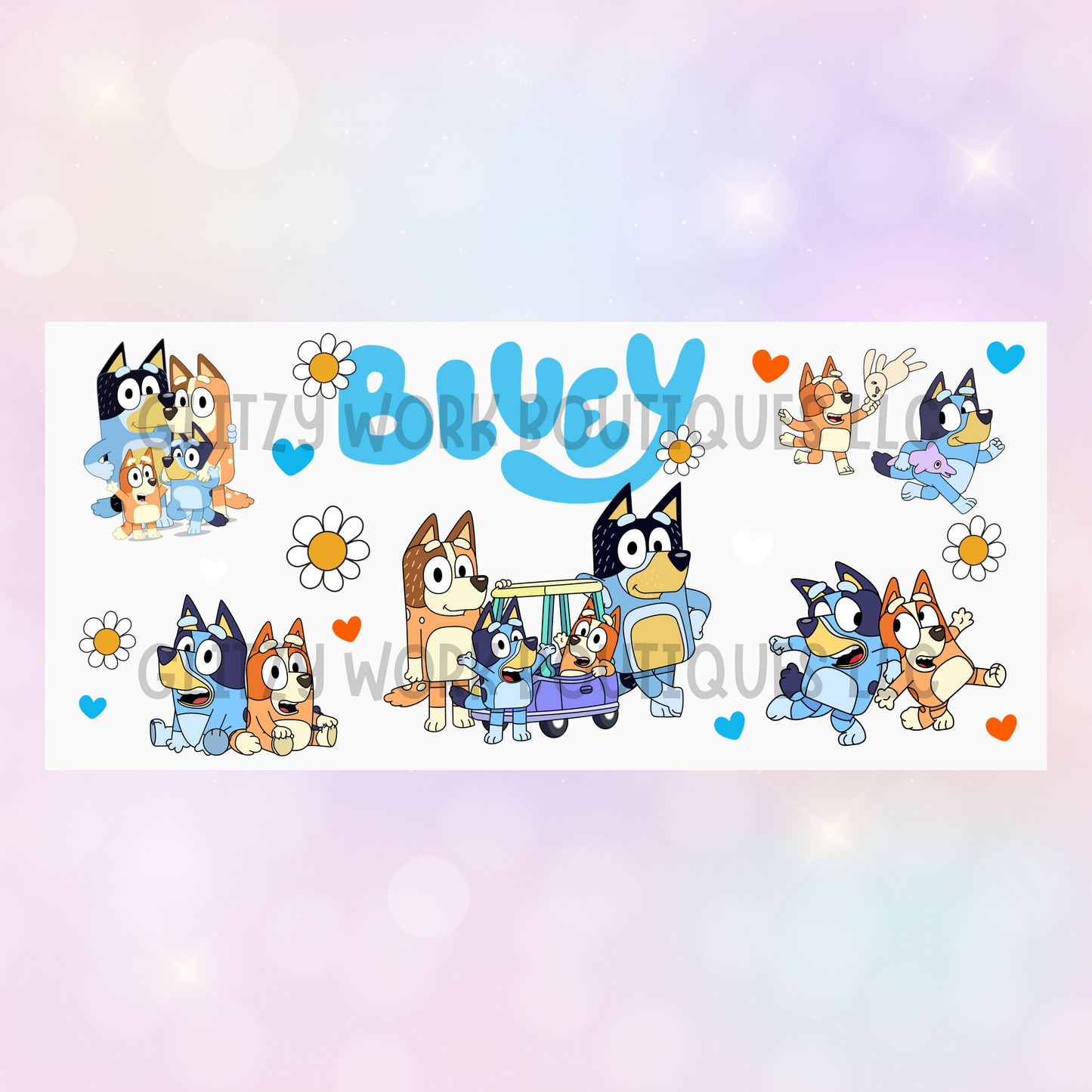 BLUEY UV CUP WRAP
