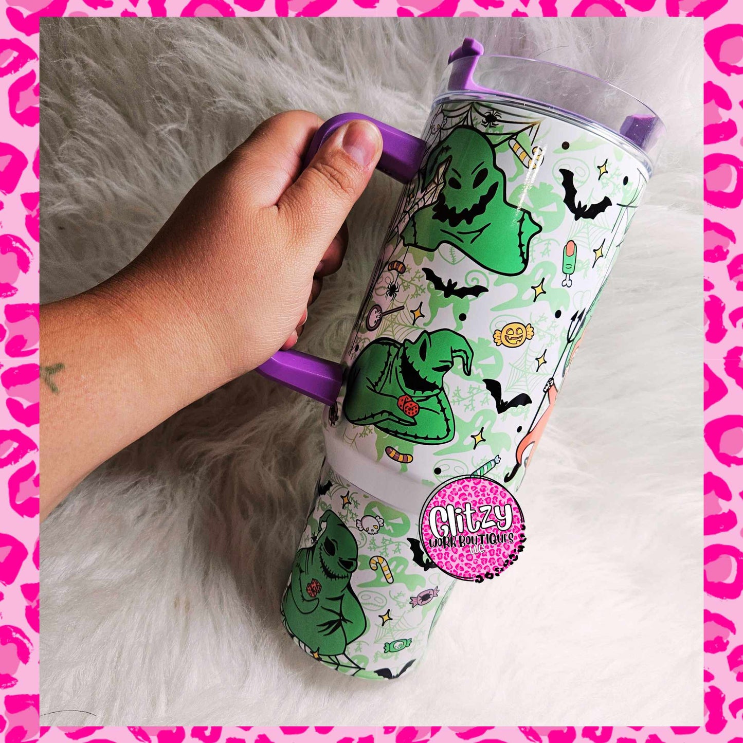 OOGIE BOOGIE SPOOKY DUPE 40OZ TUMBLER