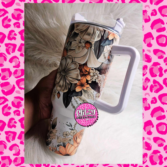 FALL INTO PUMPKIN DUPE 40OZ TUMBLER