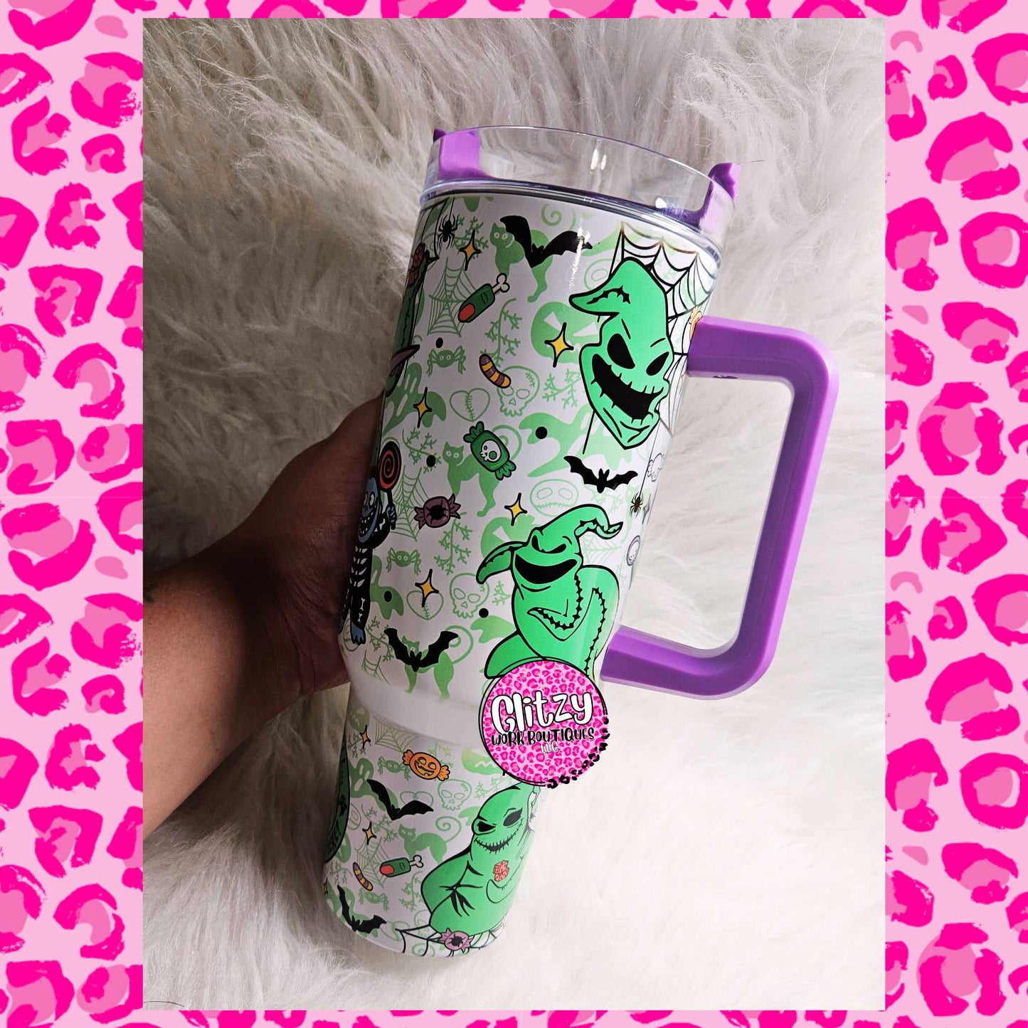 OOGIE BOOGIE SPOOKY DUPE 40OZ TUMBLER