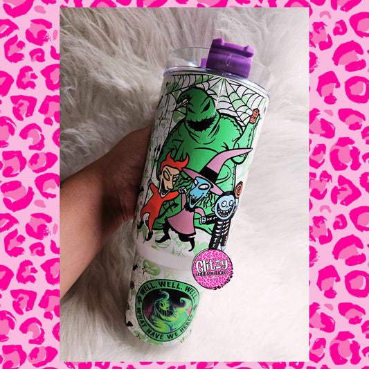 OOGIE BOOGIE SPOOKY DUPE 40OZ TUMBLER