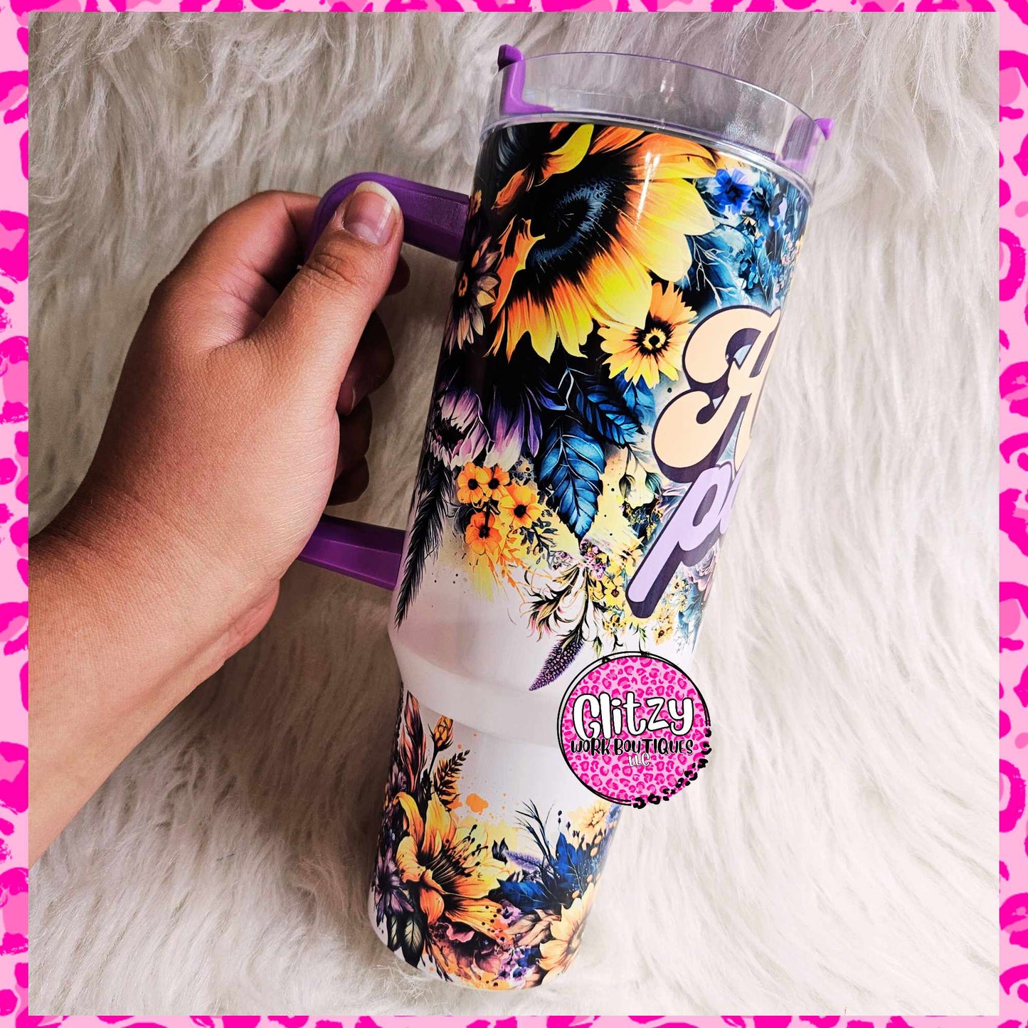 HOCUS POCUS FLORAL DUPE 40OZ TUMBLER