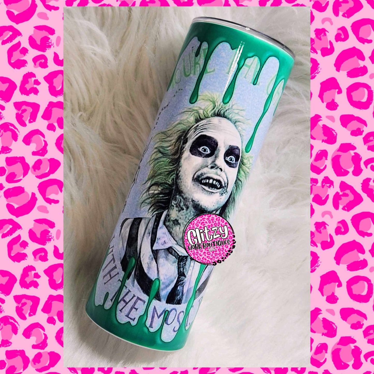 BEETLEJUICE DRIP TUMBLER