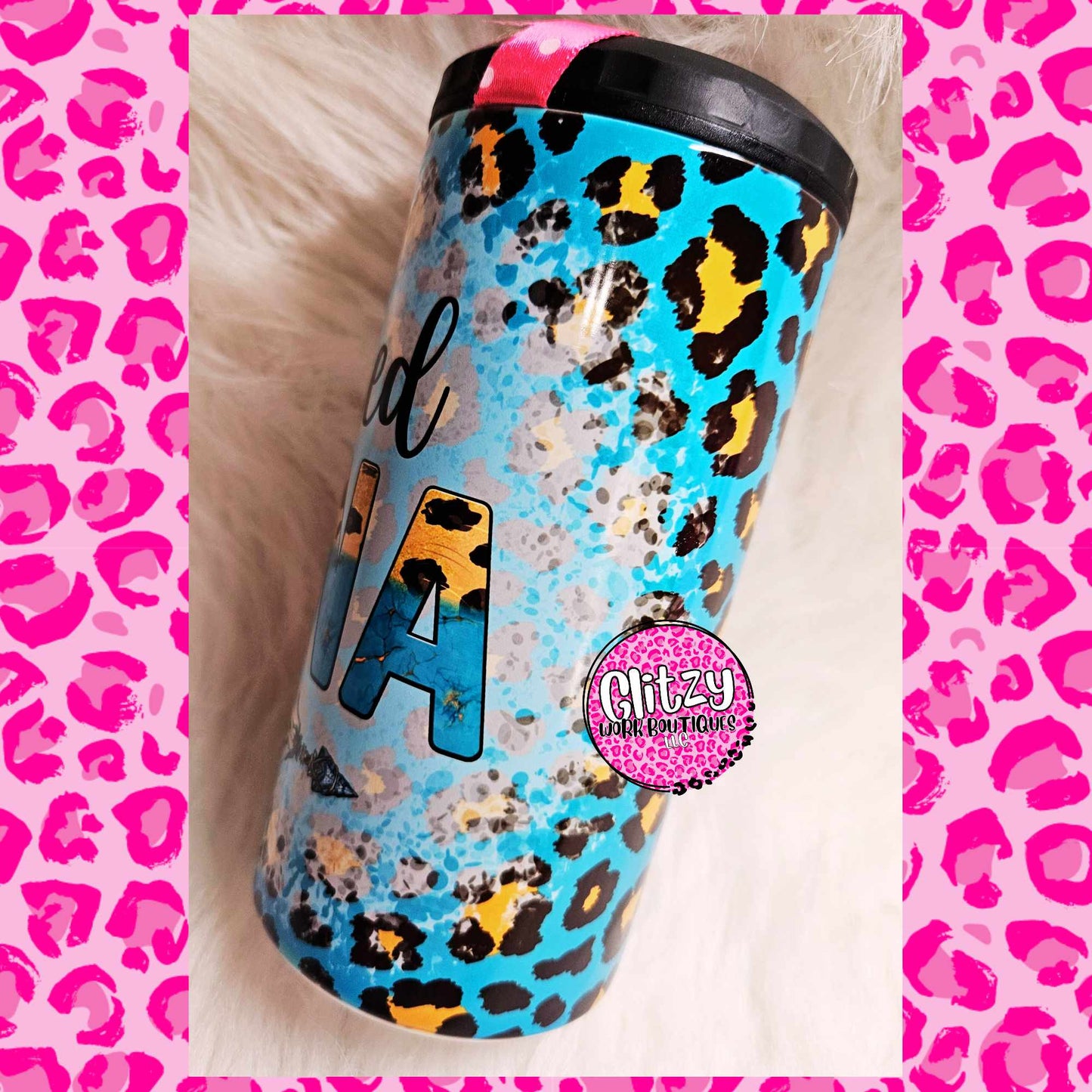 BLESSED NANA 16OZ CAN COOLER