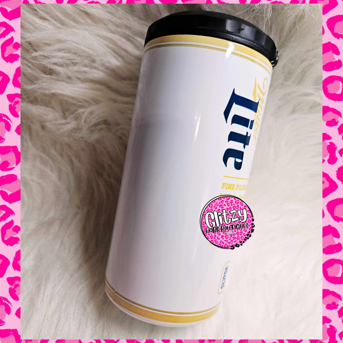 MILLER LITE 16OZ CAN COOLER